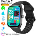 Watch 5 Global Version Smartwatches Men Women HD AMOLED Screen Heart Rate Waterproof Bluetooth Call GPS Track Sports Smart Watch