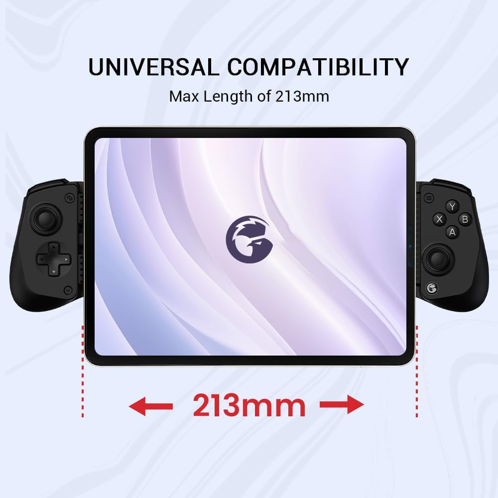 X5 Lite Mobile Gaming Controller for Android,Hall Effect Joystick | Lightweight Ergonomic Phone Controller- Play Genshin Impact & Zenless Zone Zero